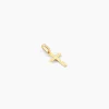 Pendentif Bathilde Croix Diamantee Or Jaune