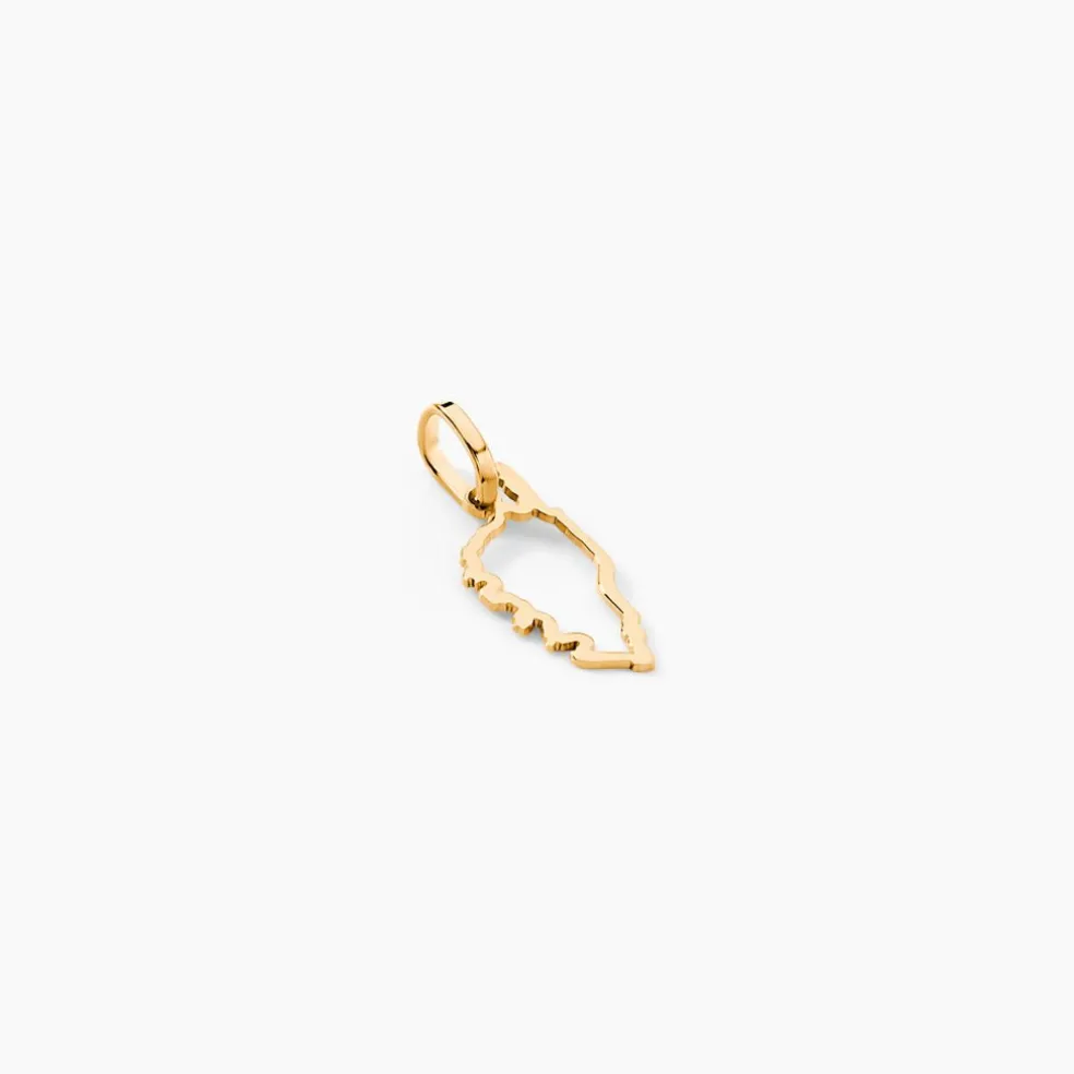 Pendentif Corsica Or Jaune