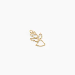 Pendentif Estrellita Ange Aureole Or Jaune
