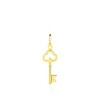 Pendentif Fatilia Clef Coeur Or Jaune