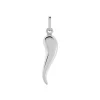 Pendentif Felicette Corne Abondance Or Blanc