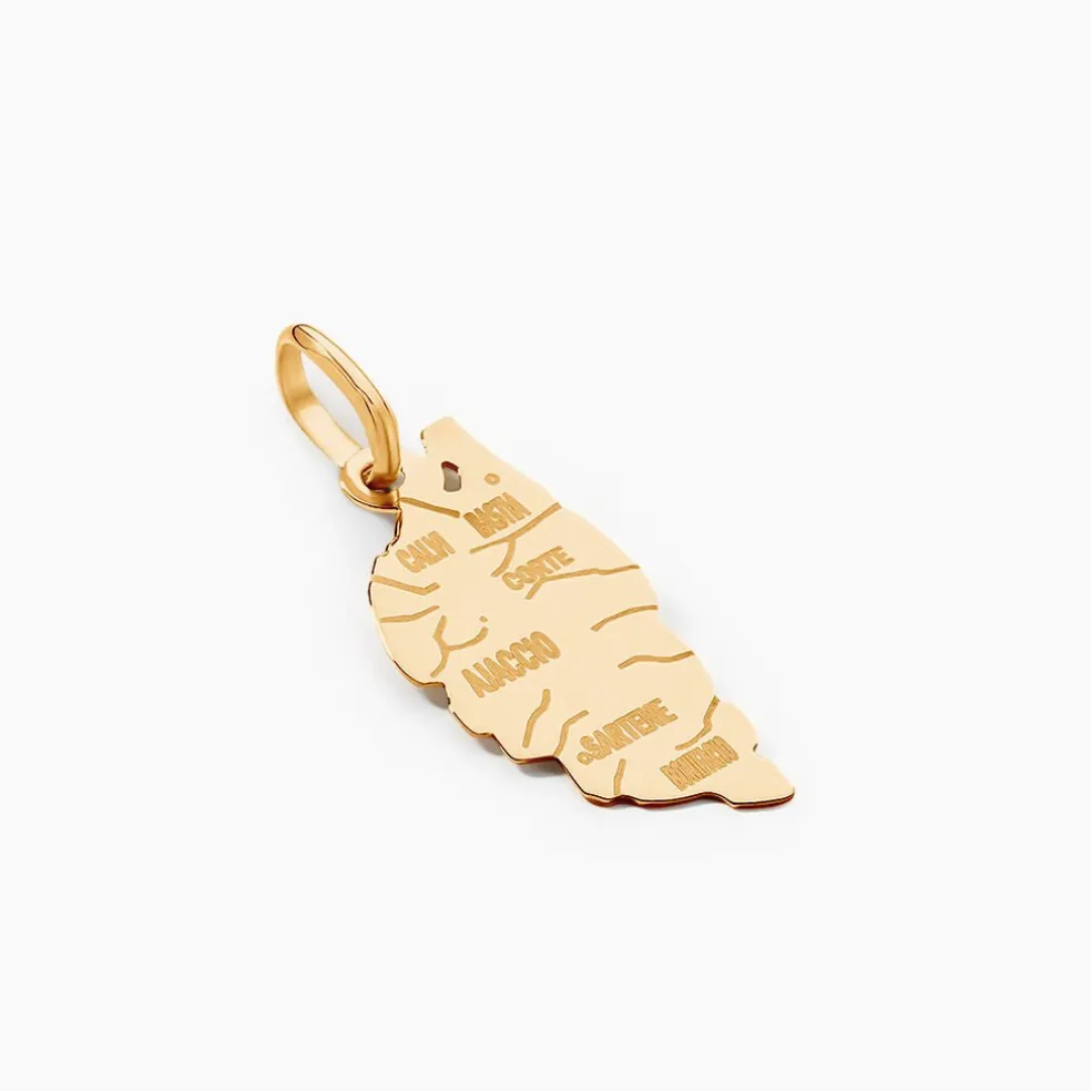 Pendentif Gaietana Corse Or Jaune
