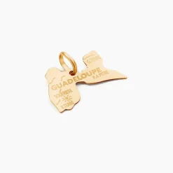 Pendentif Gaietana Guadeloupe Or Jaune