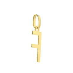 Pendentif Ionia Lettre Or Jaune