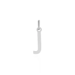 Pendentif Ionia Lettre Or Blanc