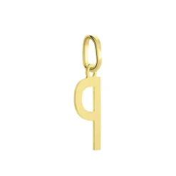 Pendentif Ionia Lettre Or Jaune