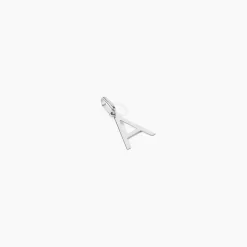 Pendentif Ionia Lettre Or Blanc