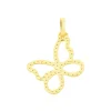 Pendentif Jaima Papillon Diamante Or Jaune