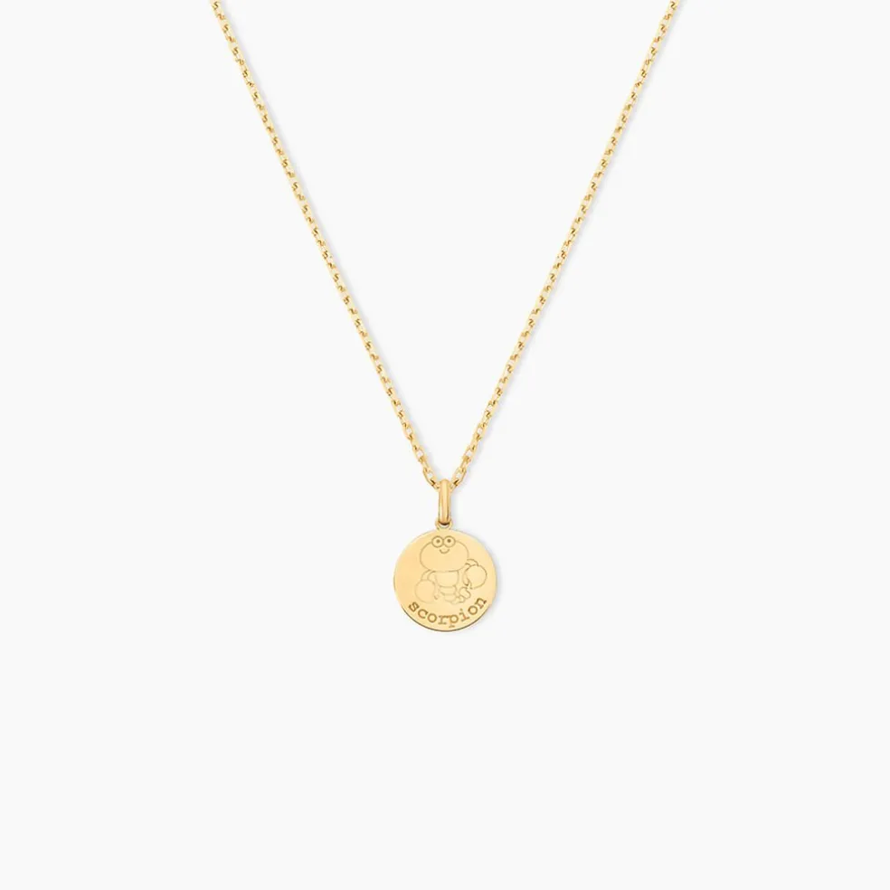 Pendentif Jannila Zodiaque Or Jaune