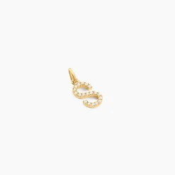 Pendentif Klementine Or Jaune Oxyde De Zirconium