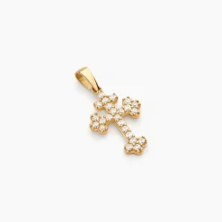 Pendentif Krister Or Jaune Oxyde De Zirconium
