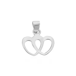 Pendentif Lehinaae Argent Blanc