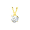 Pendentif Or Jaune Oxyde