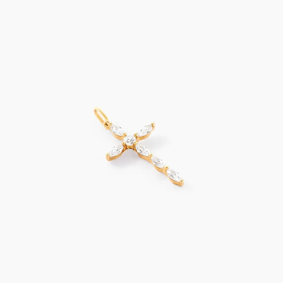 Pendentif Orfeo Or Jaune Oxyde De Zirconium