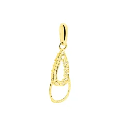 Pendentif Revelyne Or Jaune Oxyde De Zirconium