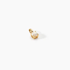 Pendentif Solitaire Aphrodite Or Jaune Diamant