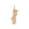 Pendentif Souana Plaque Or Jaune