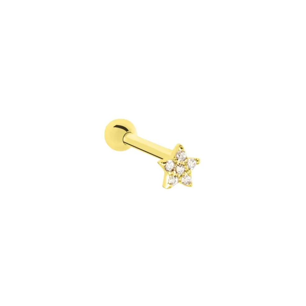 Piercing Alchemille Or Jaune Oxyde