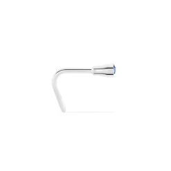 Piercing De Nez Fethi Serti Clos Or Blanc Oxyde De Zirconium