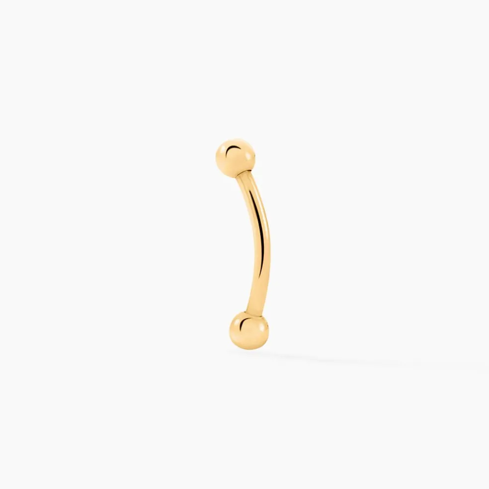 Piercing D'oreille Et/ou D'arcade Bolek Or Jaune