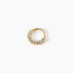 Piercing D'oreille Et/ou De Nez Unitaire Carlisle Or Jaune Oxyde