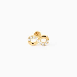 Piercing Erland Or Jaune Oxyde De Zirconium