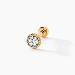 Piercing Grania Or Jaune Diamant