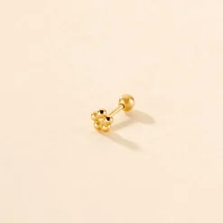 Piercing Margrethe Or Jaune