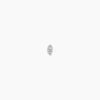 Piercing Oliviana Argent Blanc Oxyde De Zirconium