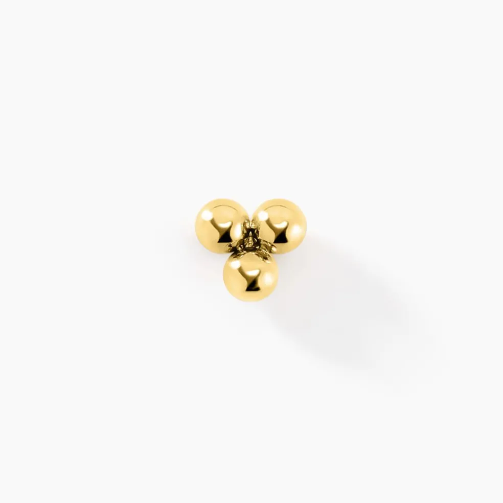 Piercing Pylea Acier Jaune